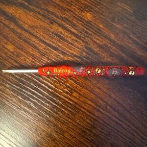 *Limited Edition* The Woobles Lord of the Rings Balrog Crochet Hook